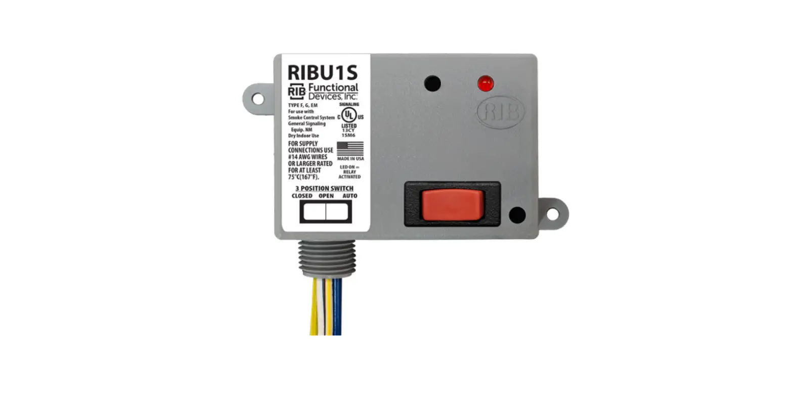 Functional Devices Inc Ribu1s 10 Amp Pilot Control Relay Owner's Manual Functional Devices Inc Ribu1s 10 Amp Pilot Control Relay Owner's Manual