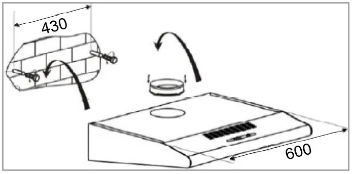 BOMANN-DU-623.3-Household-Cooker-Hood-FIG-6