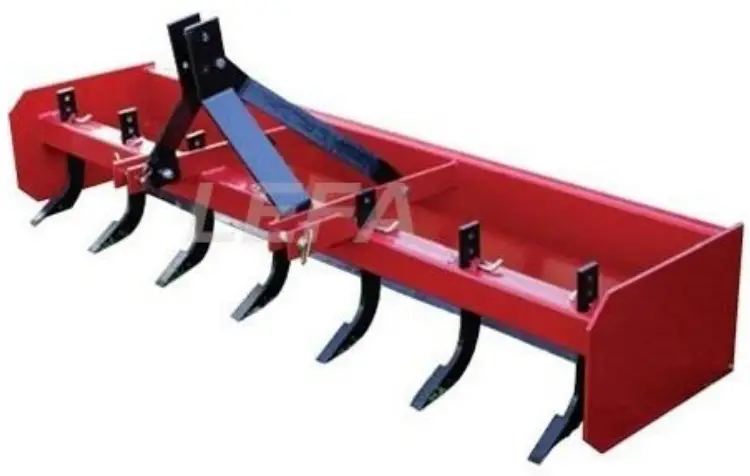 LEFA GB120 Tractor Mounted Box Scraper - license1