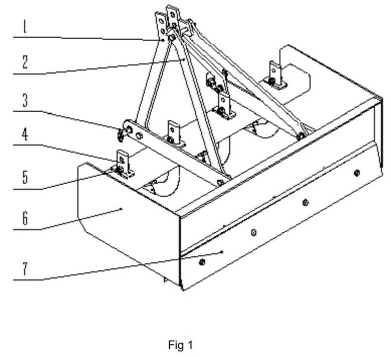 LEFA GB120 Tractor Mounted Box Scraper - license2
