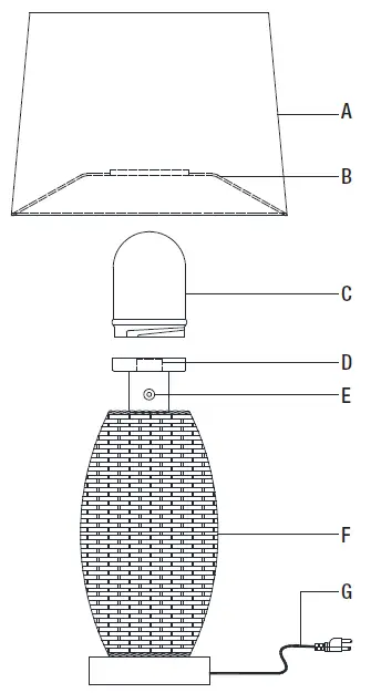 HAMPTON-BAY-HDP06539BL-Chaleston-Outdoor-Table-Lamp-fig-1