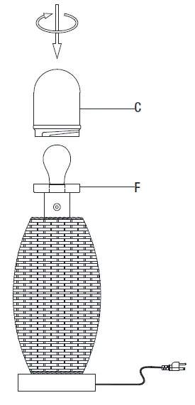 HAMPTON-BAY-HDP06539BL-Chaleston-Outdoor-Table-Lamp-fig-3