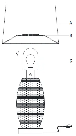 HAMPTON-BAY-HDP06539BL-Chaleston-Outdoor-Table-Lamp-fig-4