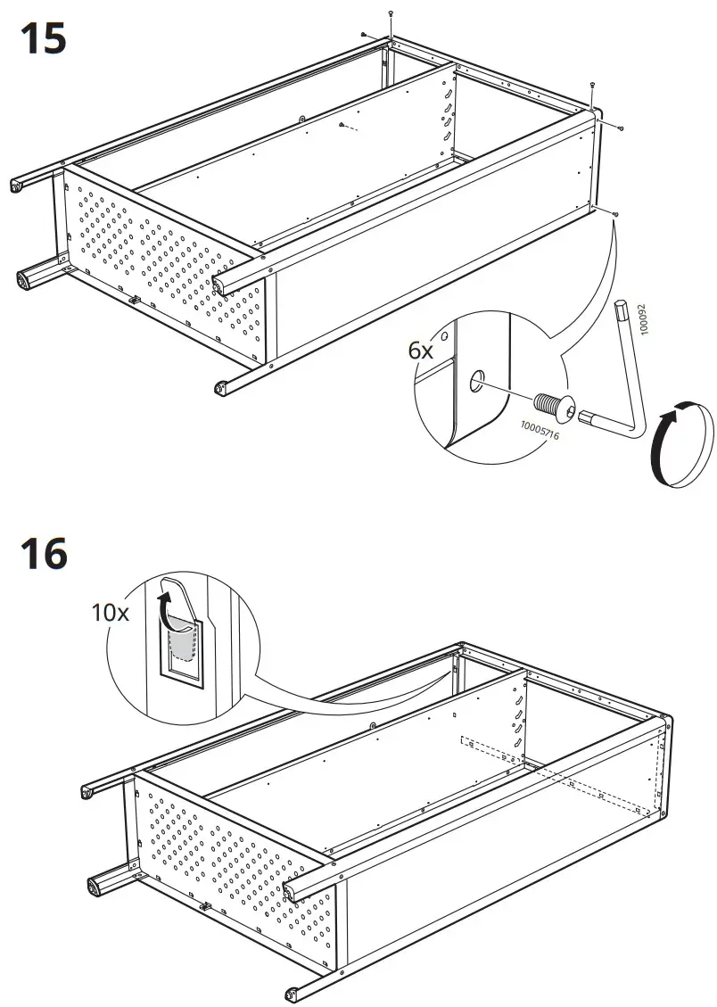 IKEA KOLBJORN 90x161cm Indoor or Outdoor Cabinet - fig 11