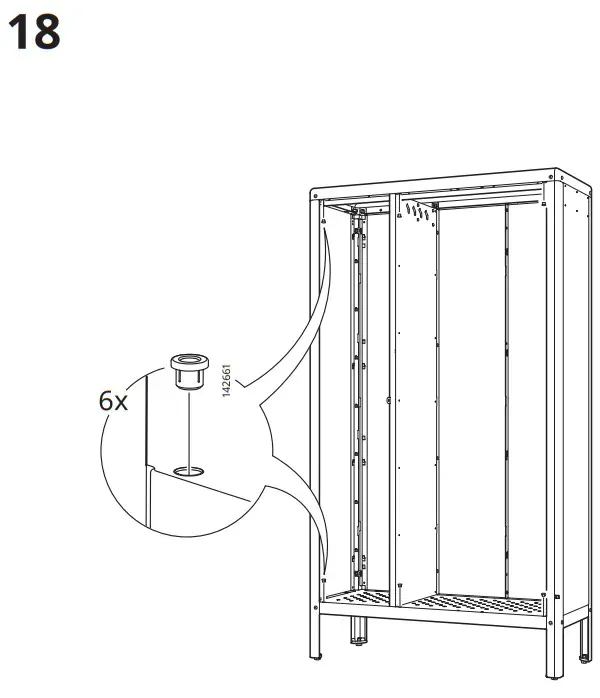IKEA KOLBJORN 90x161cm Indoor or Outdoor Cabinet - fig 13
