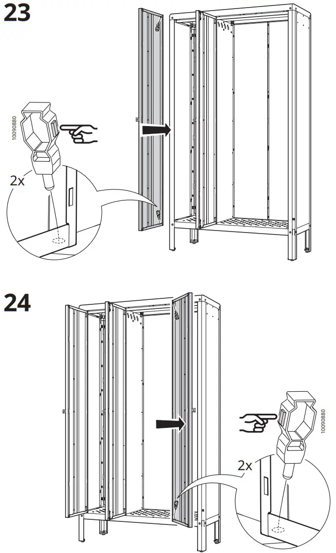 IKEA KOLBJORN 90x161cm Indoor or Outdoor Cabinet - fig 17