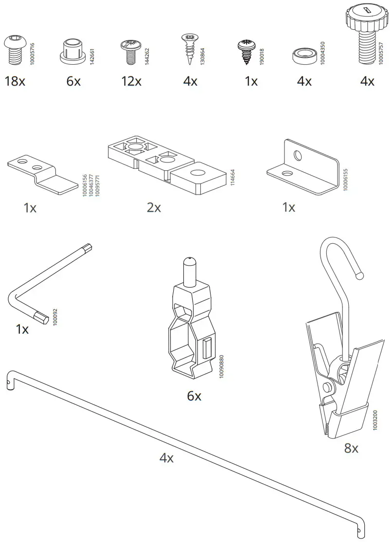 IKEA KOLBJORN 90x161cm Indoor or Outdoor Cabinet - fig 2