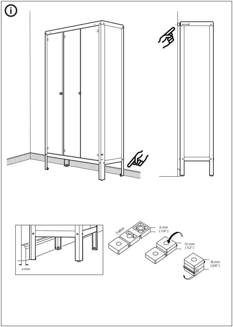 IKEA KOLBJORN 90x161cm Indoor or Outdoor Cabinet - fig 20