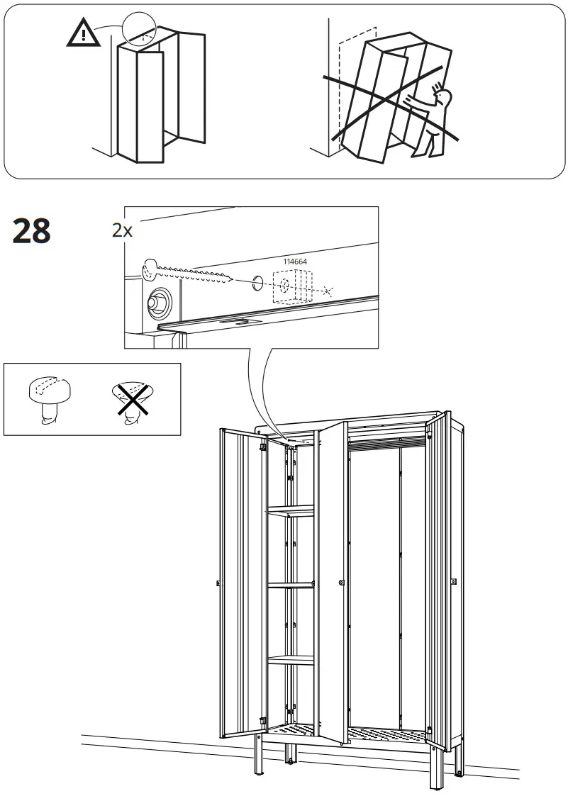 IKEA KOLBJORN 90x161cm Indoor or Outdoor Cabinet - fig 21