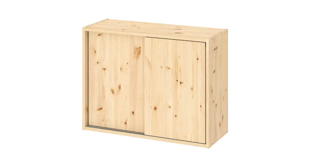 Ikea Ivar Cabinet With Sliding Doors Pine Instruction Manual
