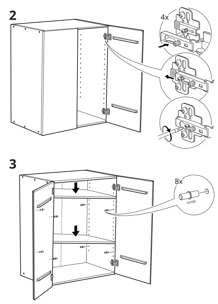 IKEA IVAR Cabinet with Sliding Doors Pine - Fig 11