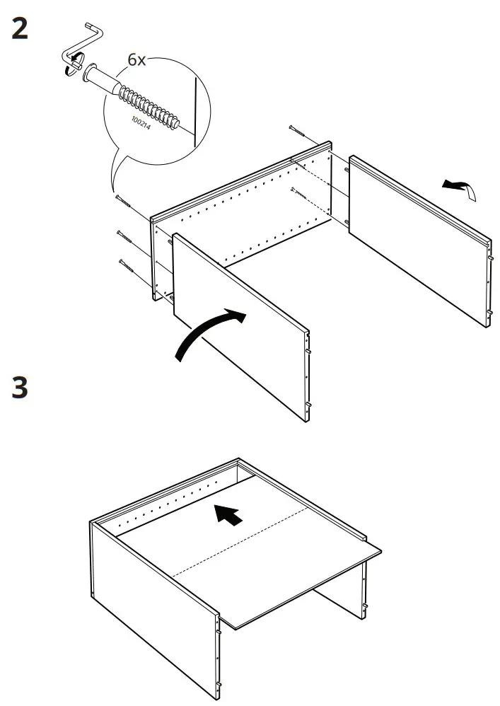 IKEA IVAR Cabinet with Sliding Doors Pine - Fig 3