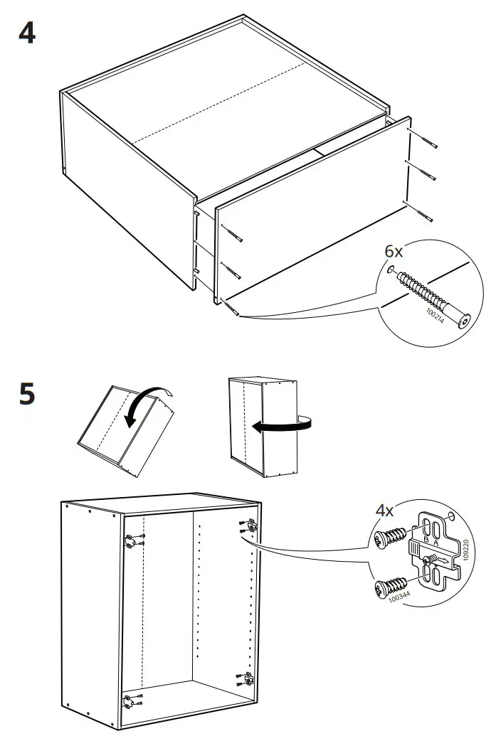 IKEA IVAR Cabinet with Sliding Doors Pine - Fig 4