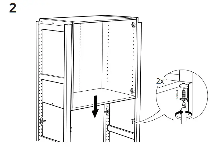 IKEA IVAR Cabinet with Sliding Doors Pine - Fig 6