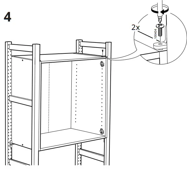IKEA IVAR Cabinet with Sliding Doors Pine - Fig 8