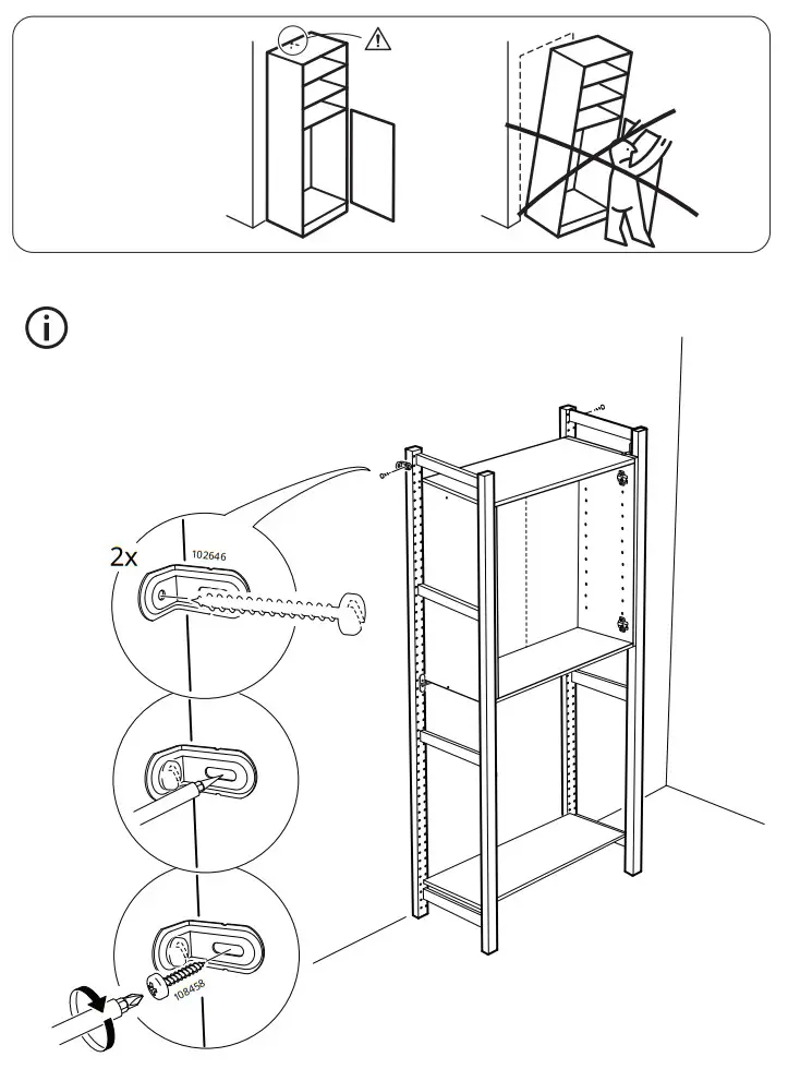 IKEA IVAR Cabinet with Sliding Doors Pine - Fig 9