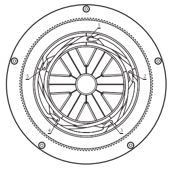 macnaught M3D SSAW 5050 Slow Retraction Series Double Guide Arm Spring Driven Safety Hose Reel - fig3