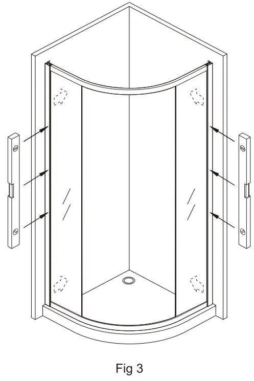 ANZZI SD AZ050 01 Glass Shower Door - Part 5