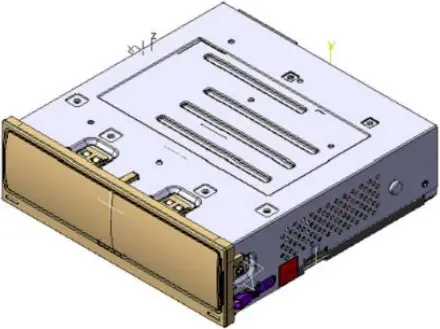 LG MIB3GP VWAG Head Unit - 1