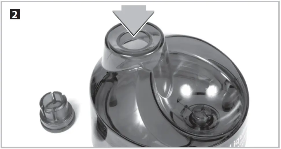 KaWe Medical QM 1 146C Liquimed Swab Humidifier - Fig 1