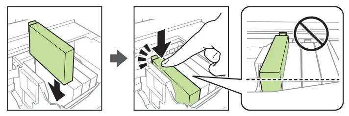 Install ink cartridges