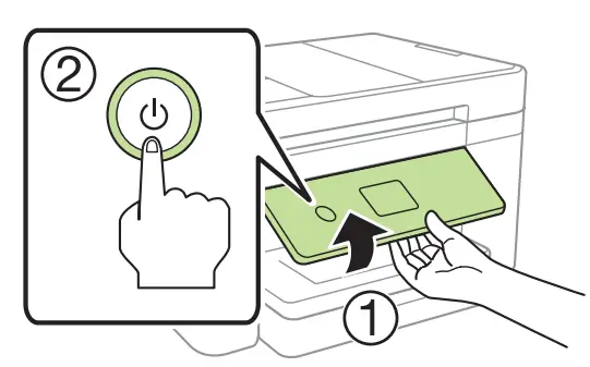 Turn on and configure