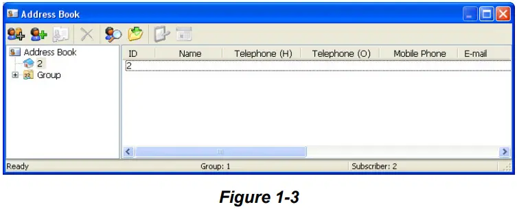 GeoVision GV CMS Series V2 Professional Central Monitoring System CMS Software - Address Book