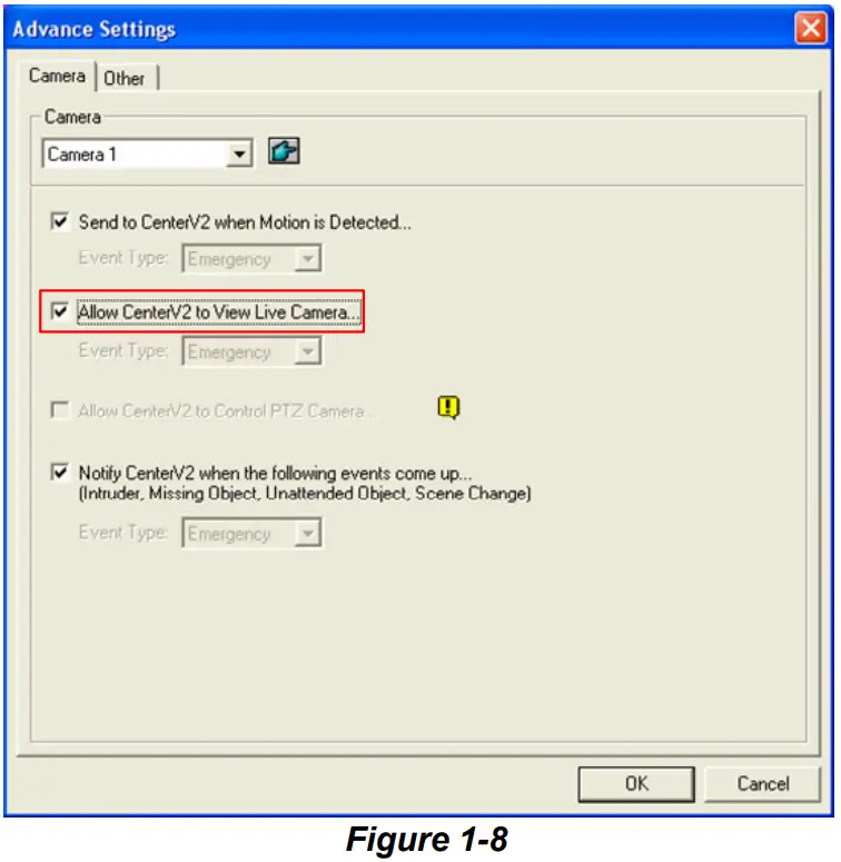 GeoVision GV CMS Series V2 Professional Central Monitoring System CMS Software - Advance Settings