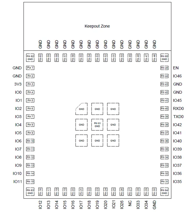 ESPRESSIF ESP32-S2-MINI-2 WiFi Module 1