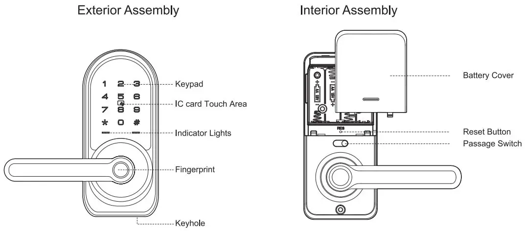 ZKTeco KBRZ09 Smart Lock-20
