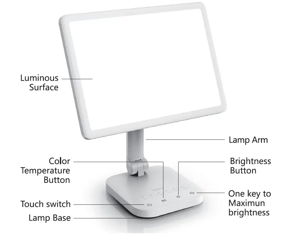 Lastar CM021 Light Therapy Lamp 1