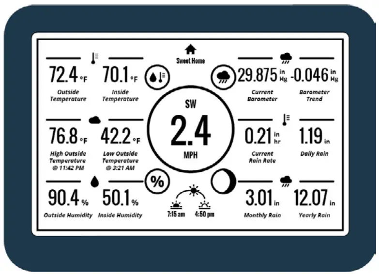 DAVIS 6313 Vantage Vue Weather Station with WeatherLink Console