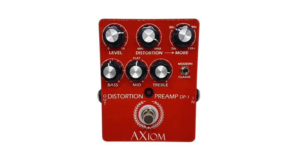 Axiom Dp-1 Distortion Preamp User Manual