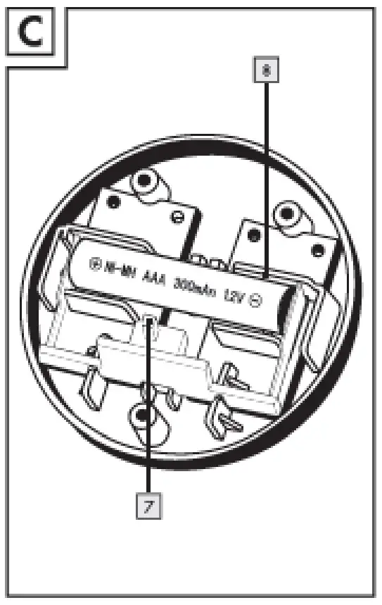 Coopers OF STORTFORD L447 Set of 2 Solar Fibreoptic Butterfly Stakes - Figure C