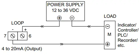 PPI TXU-01-H-Head-Mounting-Simplex-Universal2-Wire-Temperature-Transmitter-FIG-3