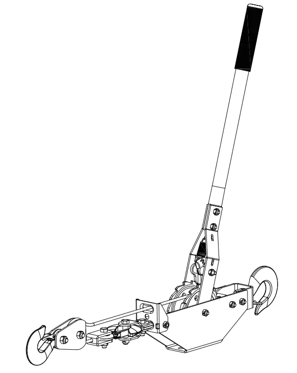 X-POWER 10810001 Cable Hoist Puller