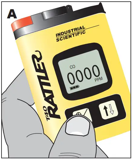 Turning the T40 Rattler ON/OFF