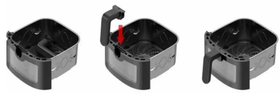 Rohnson R-2834 SmartChef CL WiFi Air Fryer - Fry Basket 1