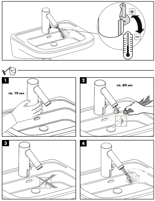 AXOR Starck 10101XXX Electronic Basin Mixer - Figure4