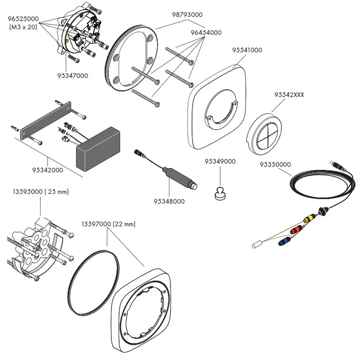 hansgrohe 15776XXX PuraVida iControl Mobile - overview 12