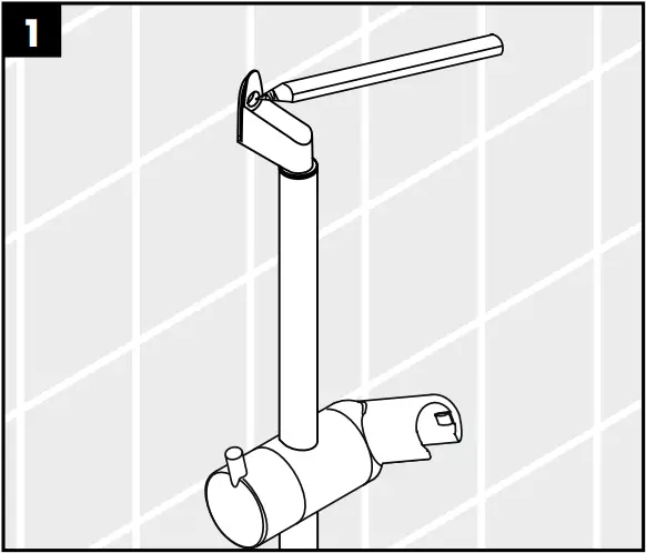 hansgrohe RAINDANCE Shower Set - Assembly 1