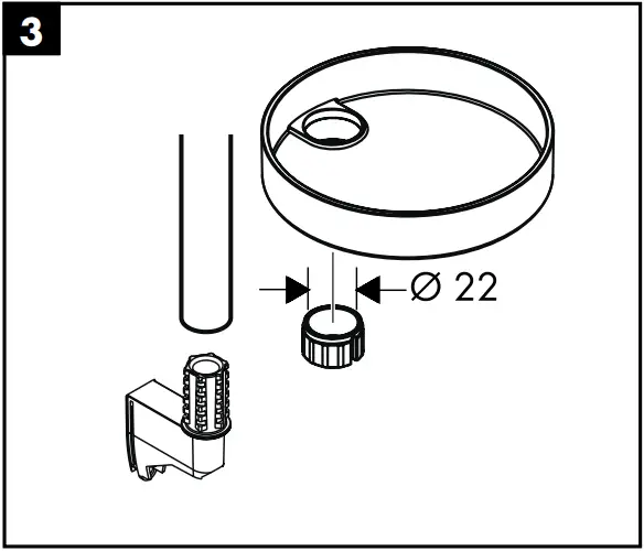 hansgrohe RAINDANCE Shower Set - Assembly 3