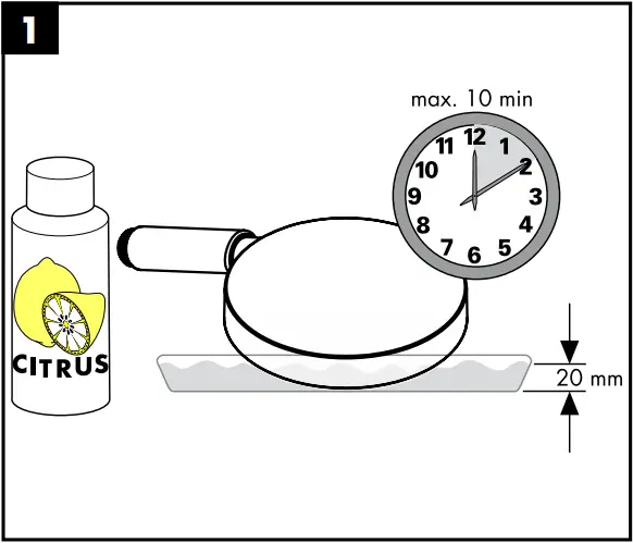 hansgrohe RAINDANCE Shower Set - Cleaning 1