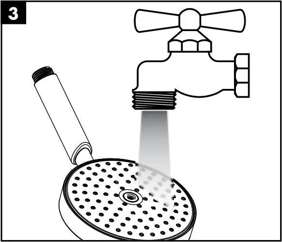 hansgrohe RAINDANCE Shower Set - Cleaning 3