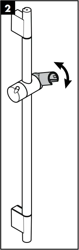 hansgrohe RAINDANCE Shower Set - Operation 2