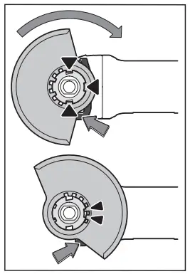 BOSCH 750 115 UniversalGrind Angle Grinder 750 W - Fitting