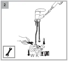 CORNAT SP-EHM-BR Single Lever Sink Mixer A2