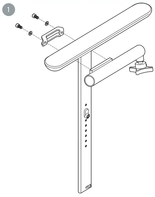 etac 75272 2 Attachment Tray Right Compl - Parts 1