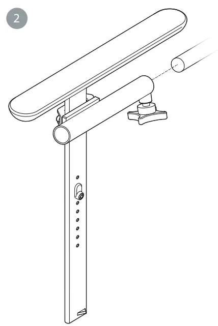 etac 75272 2 Attachment Tray Right Compl - Parts 2