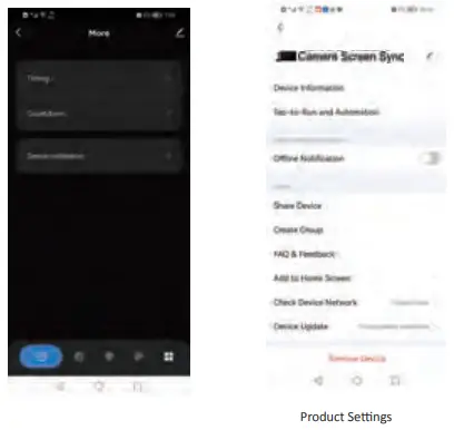tuya TV01RGB TV LED Backlight with Camera - Register 4